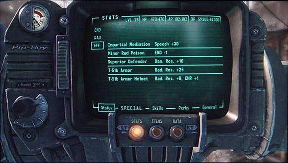 Fallout 3 Negative Effects