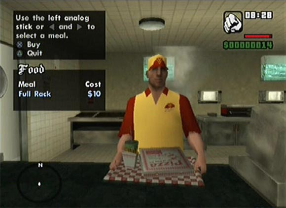 San Andreas Fast Food