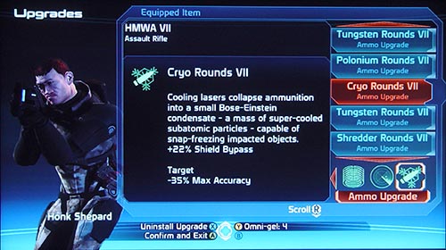 Mass Effect Weapon Upgrade