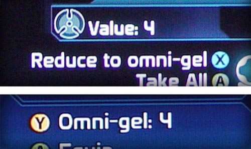 Mass Effect Reduce to Omni-Gel