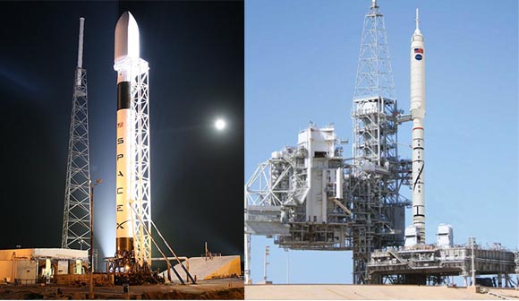 Falcon9 vs Ares