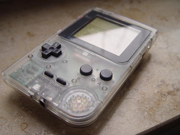 gameboy pocket clear case