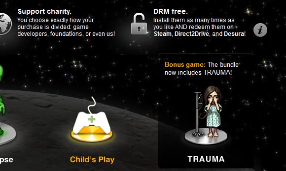 TRAUMA on Humble Bundle