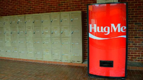 Hug Me Vending Machine